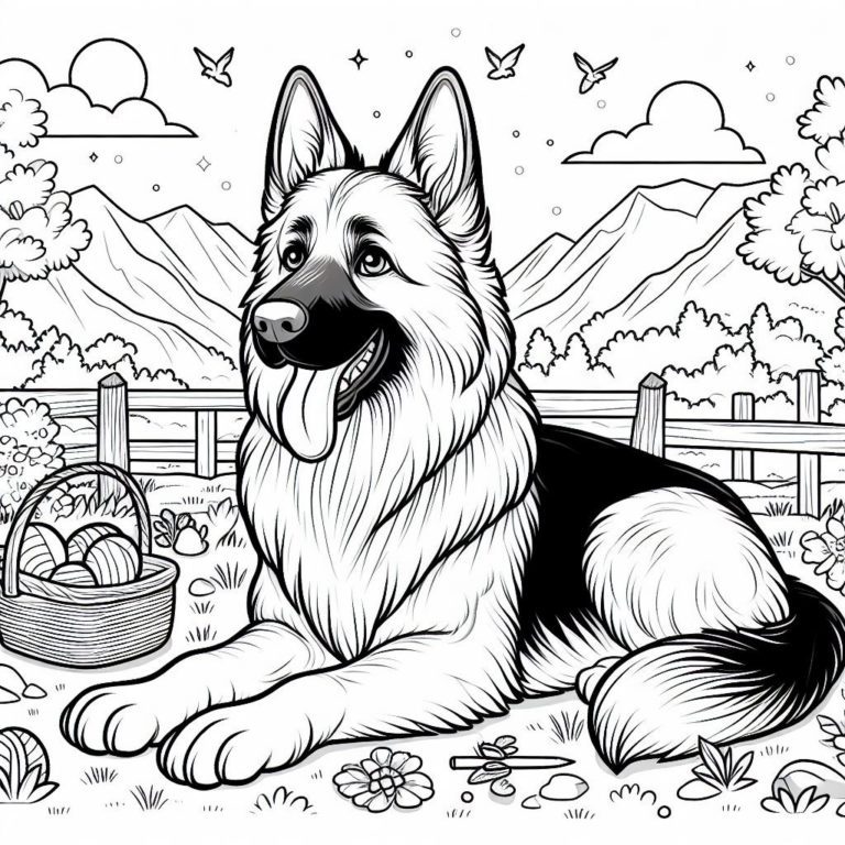 Gratis Honden Kleurplaten Printen Voor Kinderen Variatie van leuke honden kleurplaten Alles